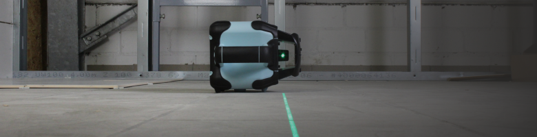 Laser rotante