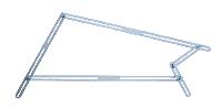 Calibro per riparazione scale con 13 guide in alluminio